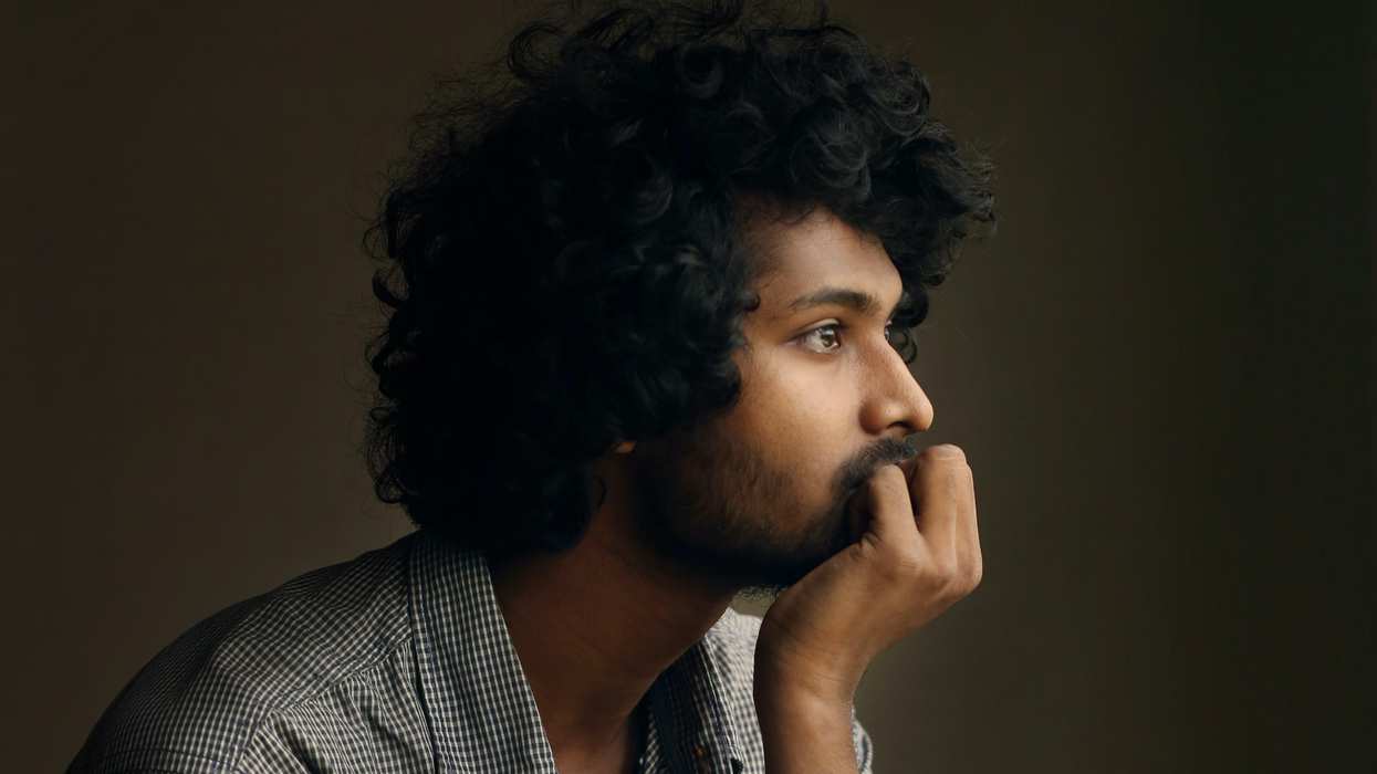 Man contemplating
