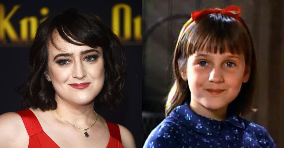 Mara Wilson; Mara Wilson as "Matilda"