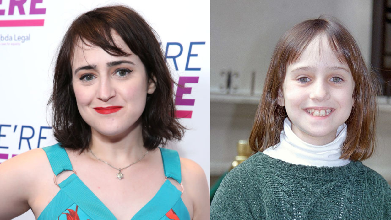 Mara Wilson now; Mara Wilson in 1996