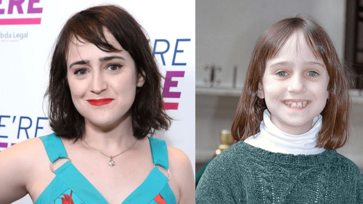 Mara Wilson now; Mara Wilson in 1996