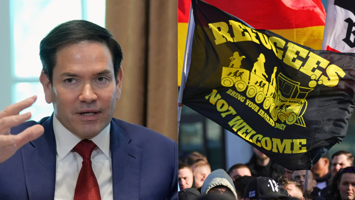 Marco Rubio; Alternative for Germany (AfD) demonstration