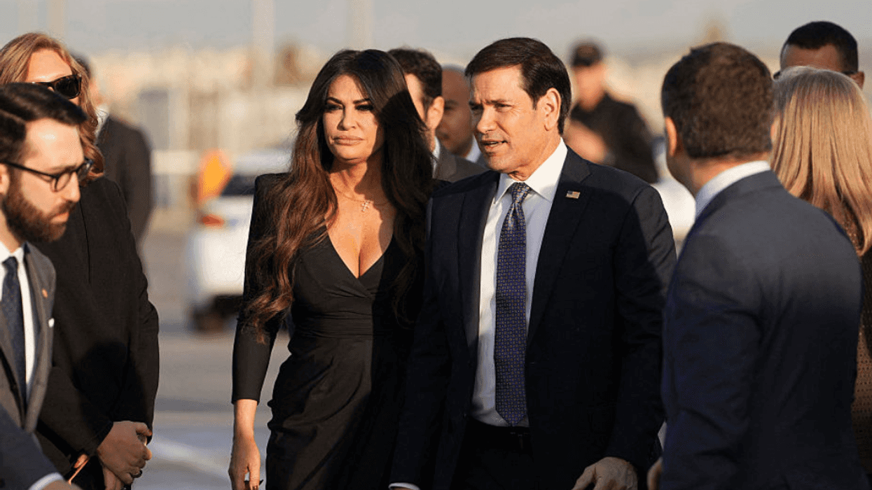 Marco Rubio and Kimberly Guilfoyle