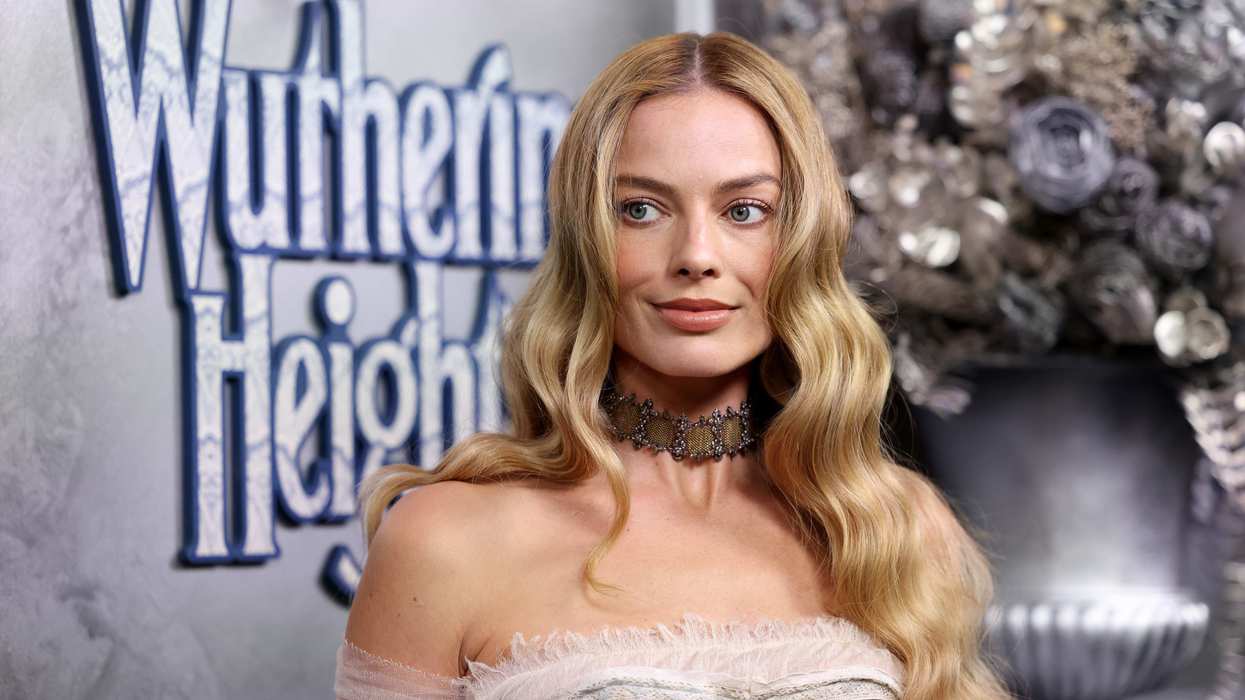 Margot Robbie attends the "Wuthering Heights" Australian Premiere at State Theatre in Sydney, Australia.