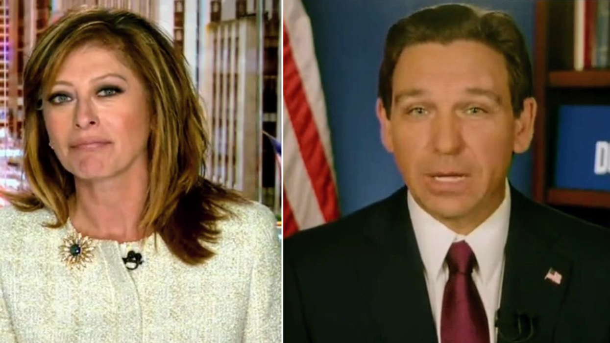 Maria Bartiromo; Ron DeSantis