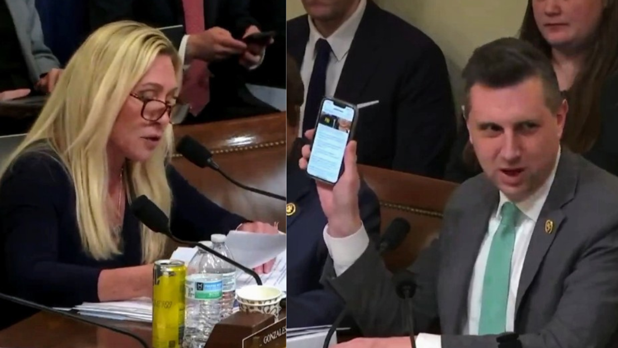 Marjorie Taylor Green; Seth Magaziner