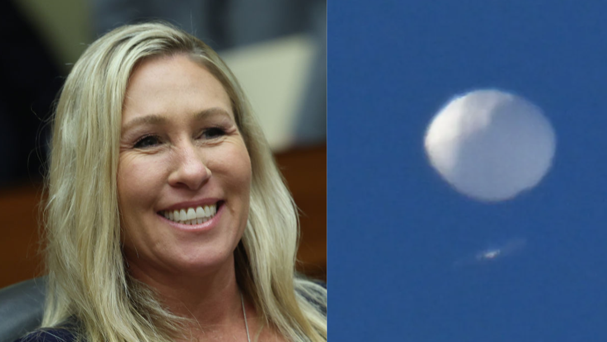 Marjorie Taylor Greene; Chinese spy balloon