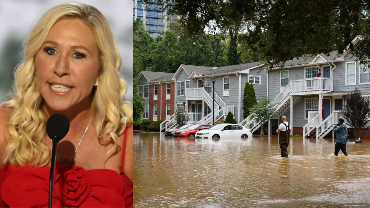 Marjorie Taylor Greene; Devastation from Hurricane Helene in Georgia