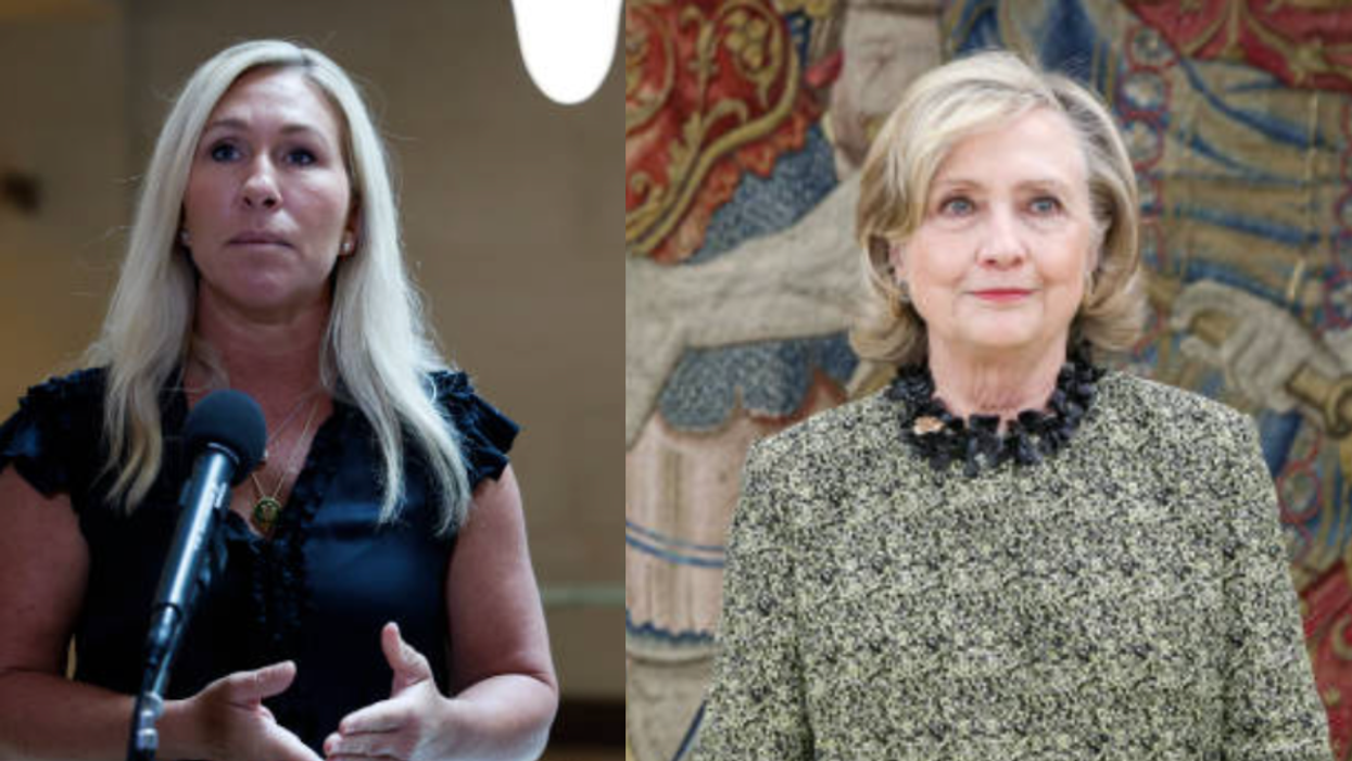 Marjorie Taylor Greene; Hillary Clinton
