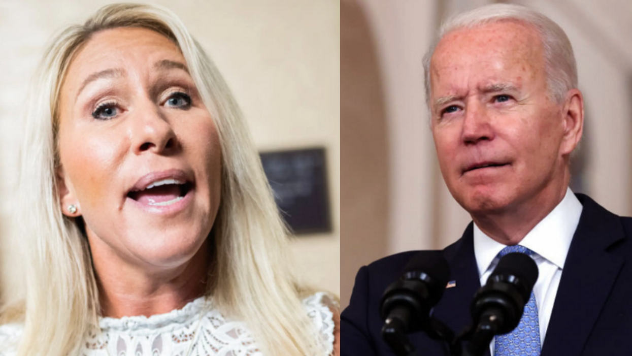 Marjorie Taylor Greene; Joe Biden