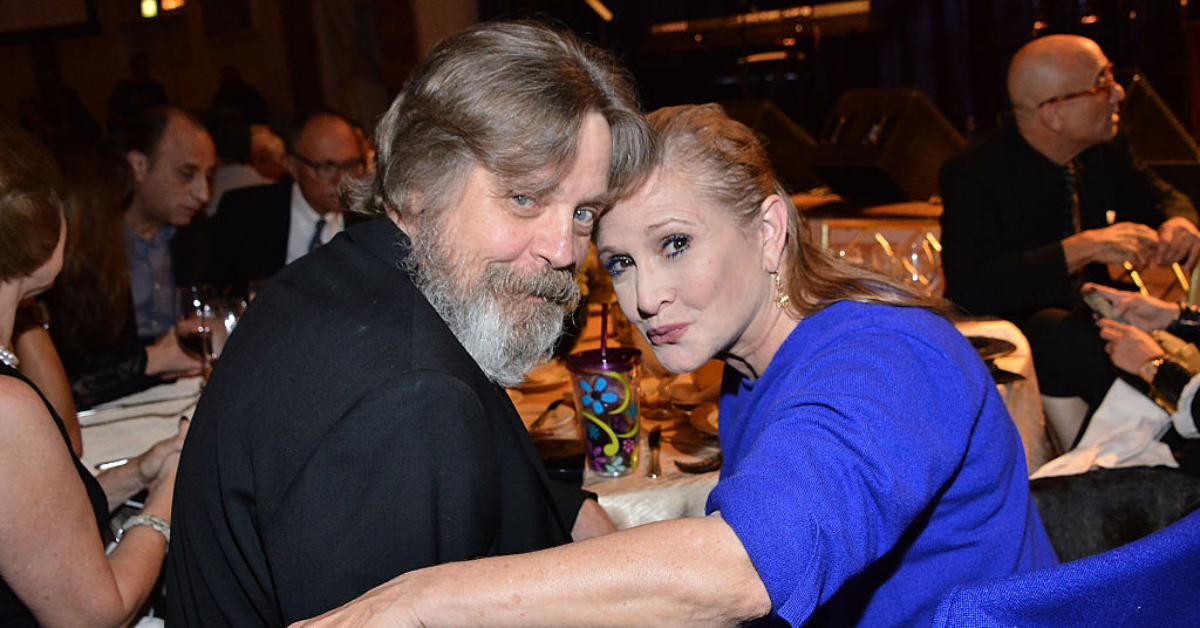 Mark Hamill and Carrie Fisher