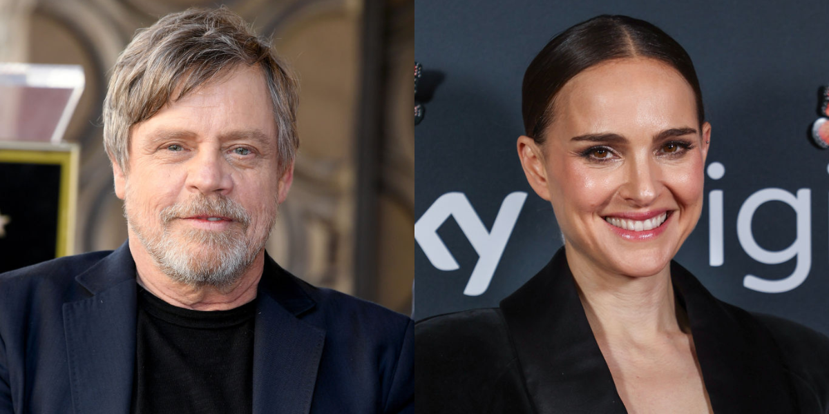 Mark Hamill Meets 'Mother' Natalie Portman At Golden Globes PHOTO