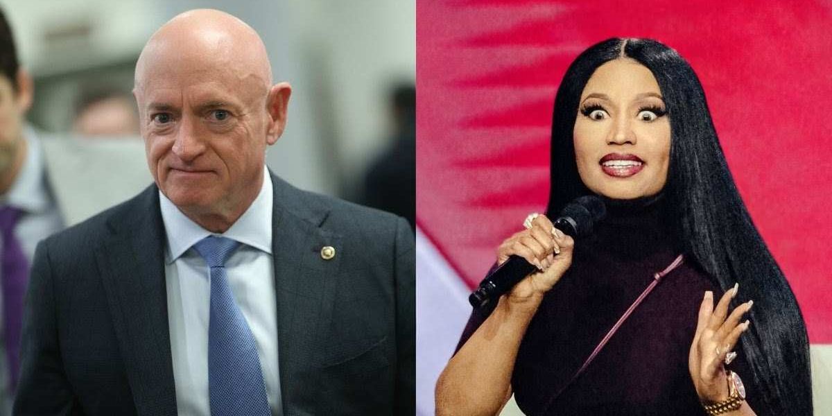 Former Astronaut Mark Kelly Has Blunt Advice For Nicki Minaj After She Claims Moon Landing Was Faked