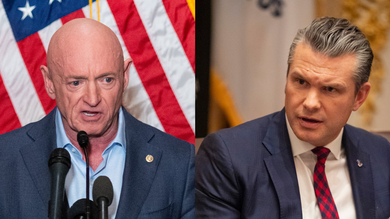 Mark Kelly; Pete Hegseth