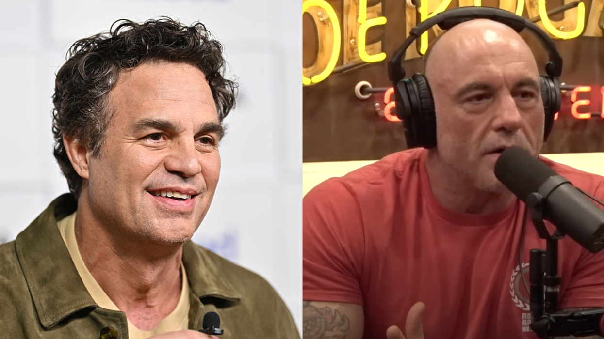Mark Ruffalo; Screenshot of Joe Rogan