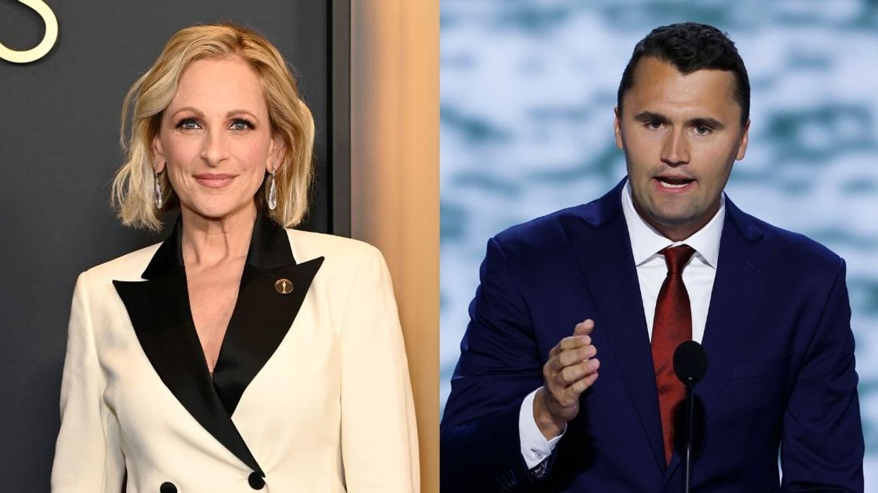 Marlee Matlin; Charlie Kirk