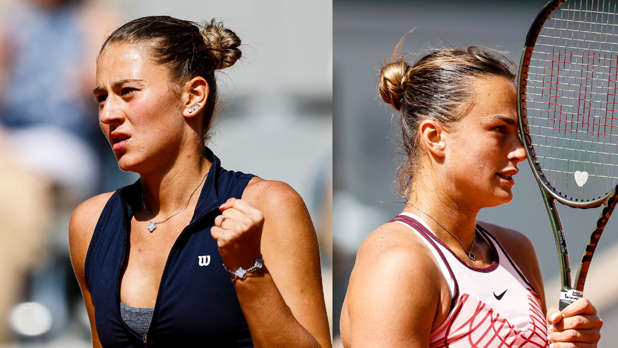 Marta Kostyuk; Aryna Sabalenka