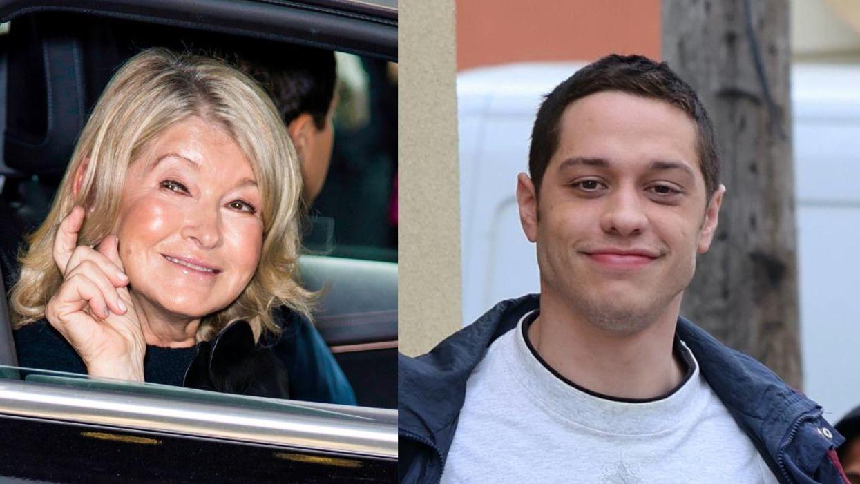 Martha Stewart; Pete Davidson