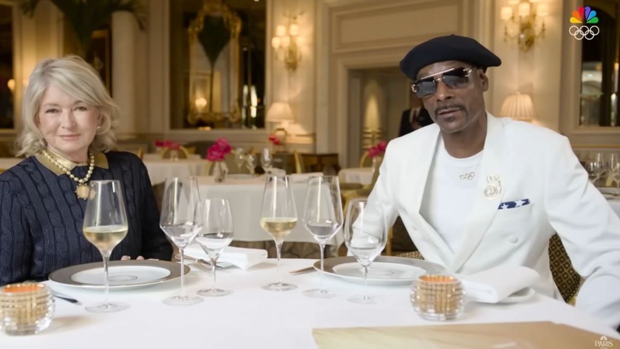 Martha Stewart with Snoop Dogg