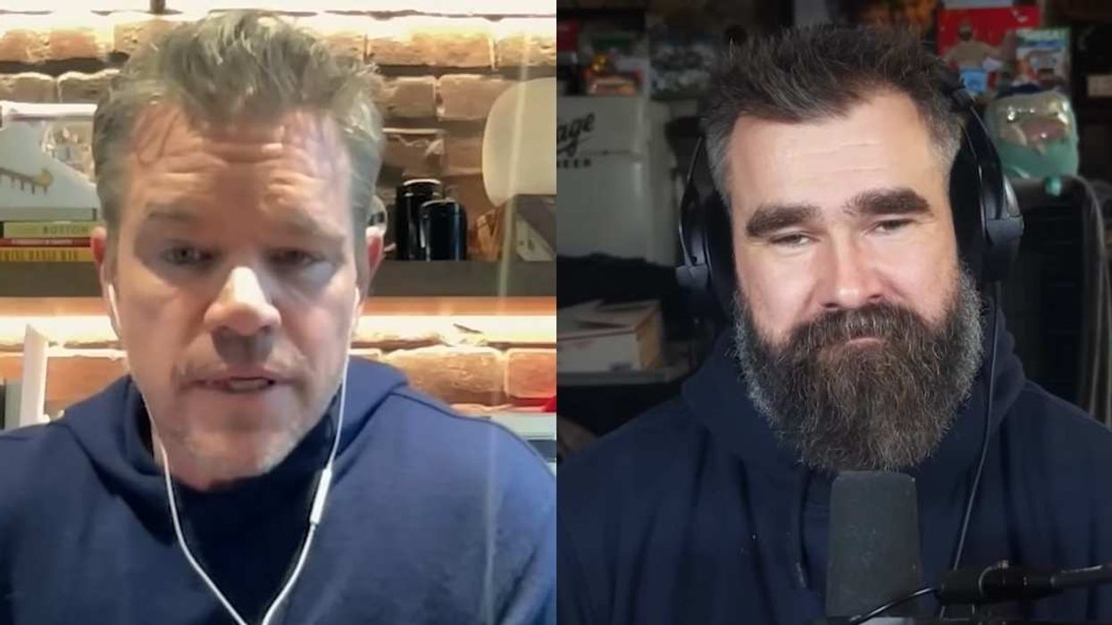 Matt Damon; Jason Kelce
