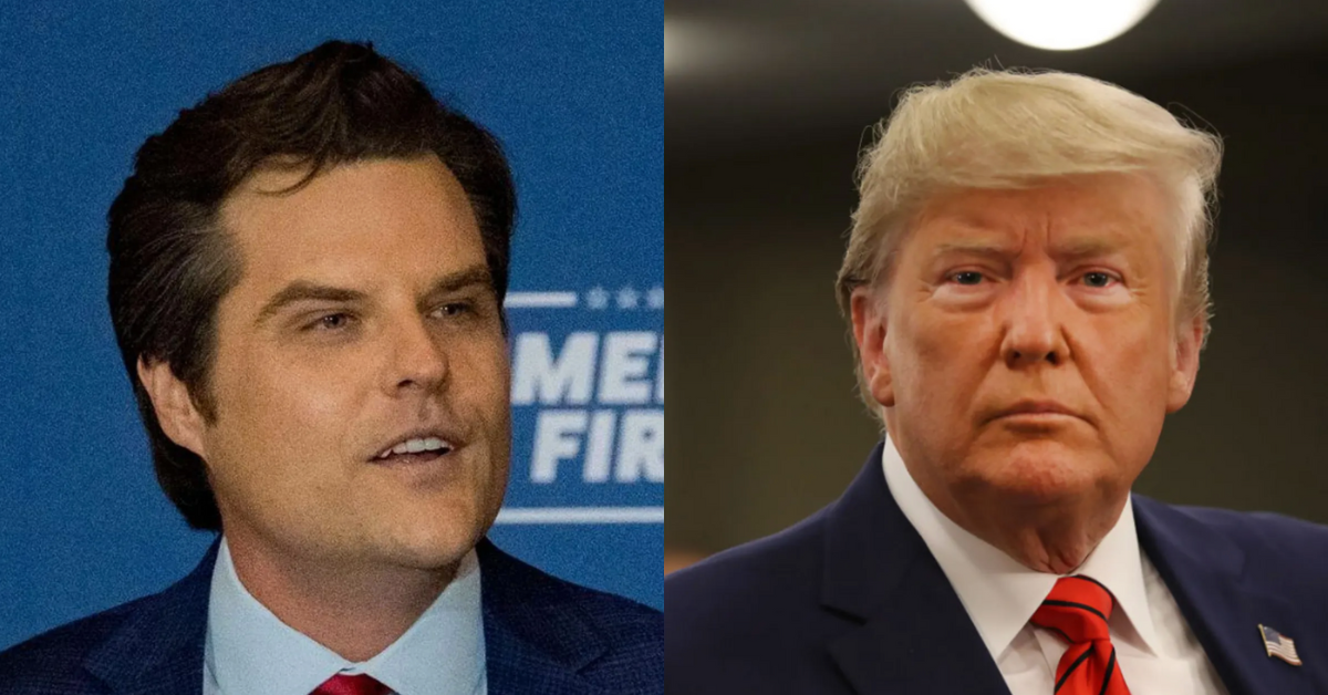 Matt Gaetz; Donald Trump