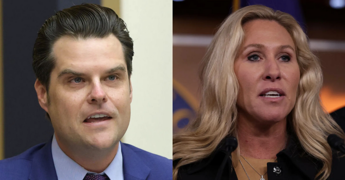 Matt Gaetz; Marjorie Taylor Greene