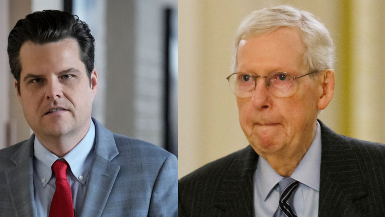 Matt Gaetz; Mitch McConnell