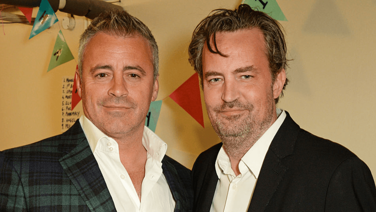 Matt LeBlanc and Matthew Perry
