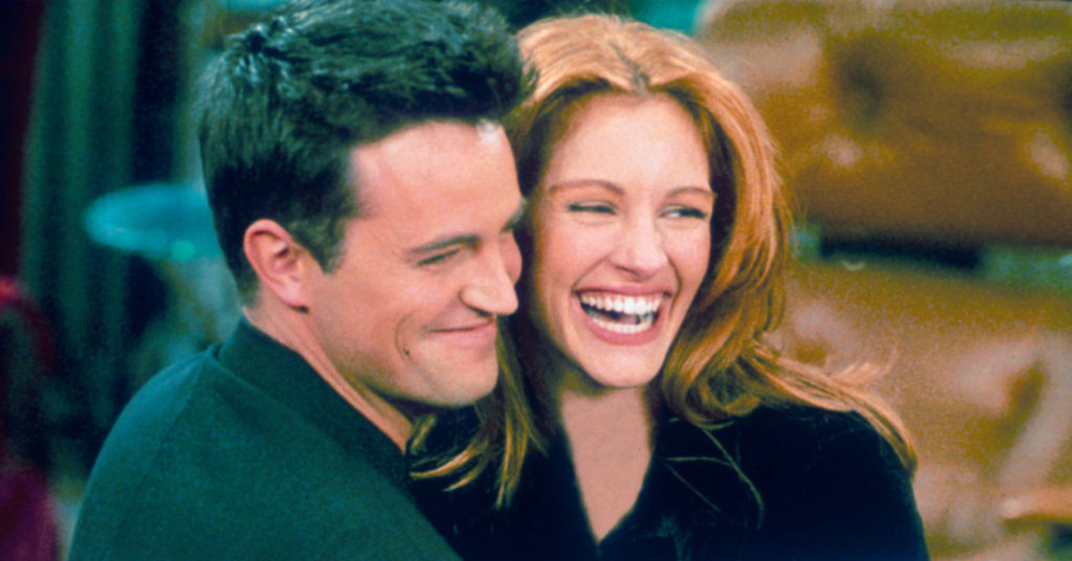 Matthew Perry and Julia Roberts