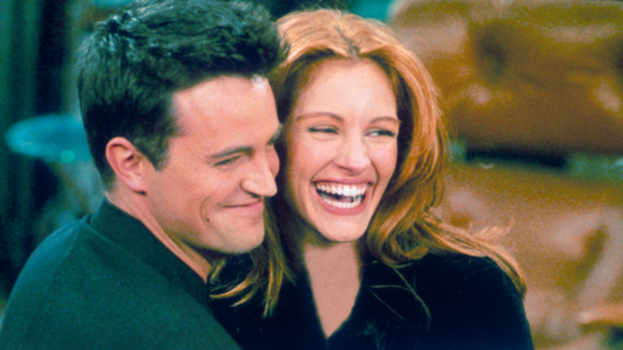 Matthew Perry and Julia Roberts