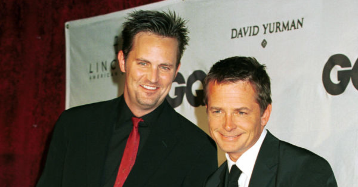 Matthew Perry and Michael J. Fox