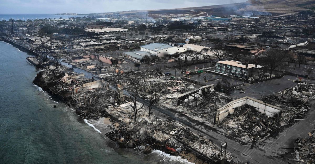 Maui fire aftermath