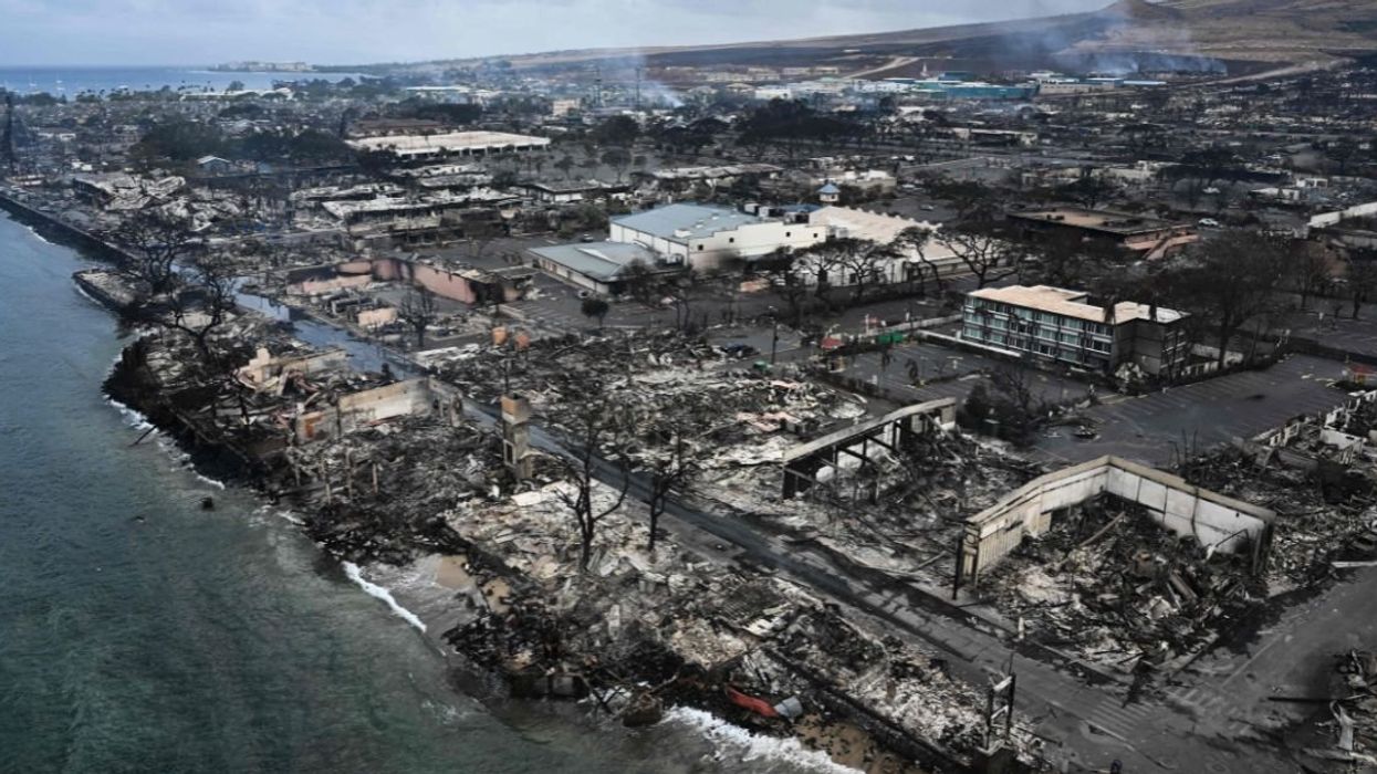 Maui fire aftermath