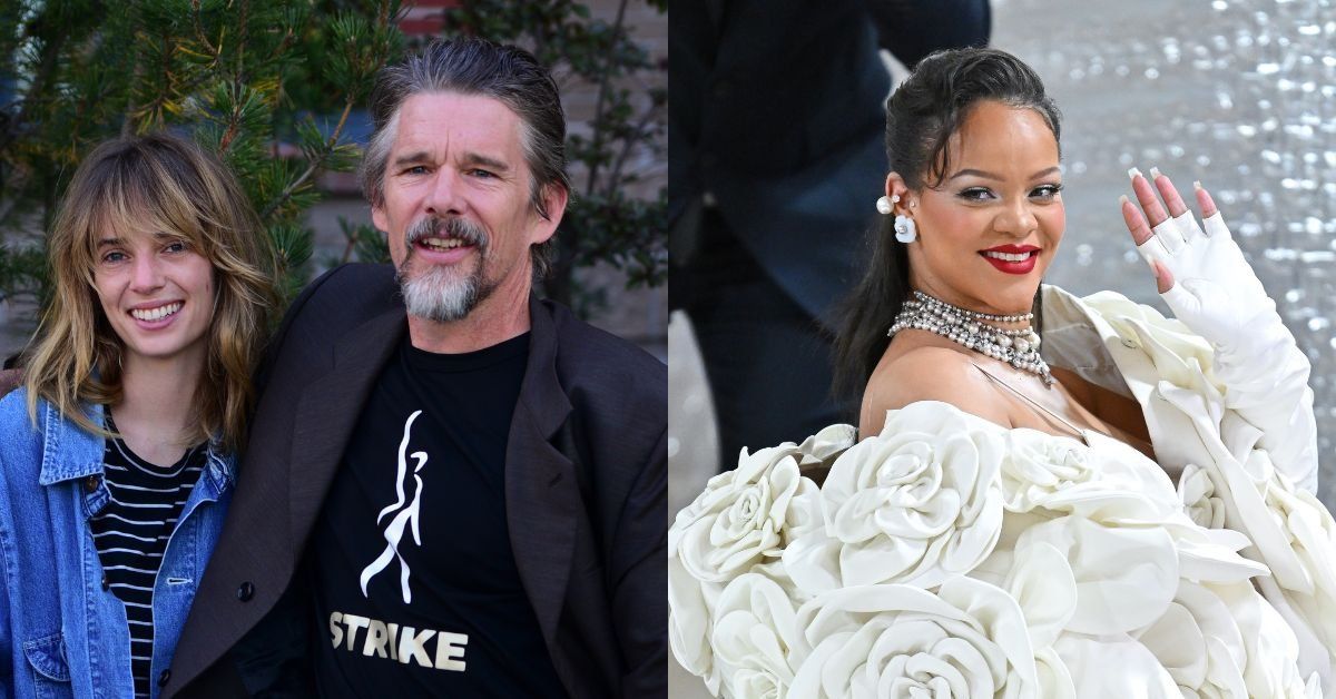  Maya and Ethan Hawke; Rihanna