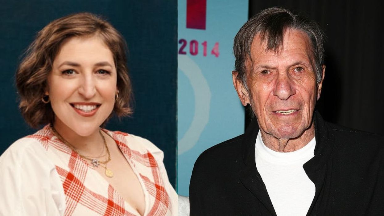 Mayim Bialik/Leonard Nimoy