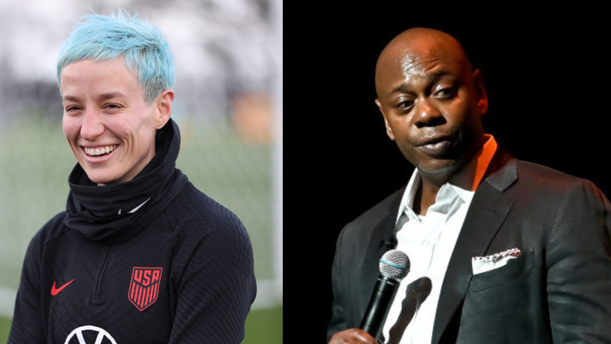 Megan Rapinoe; Dave Chappelle