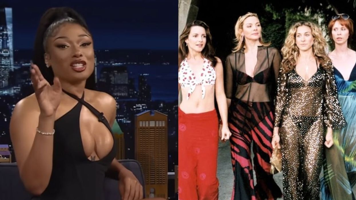 Megan Thee Stallion; the four women of 'Sex and the City'