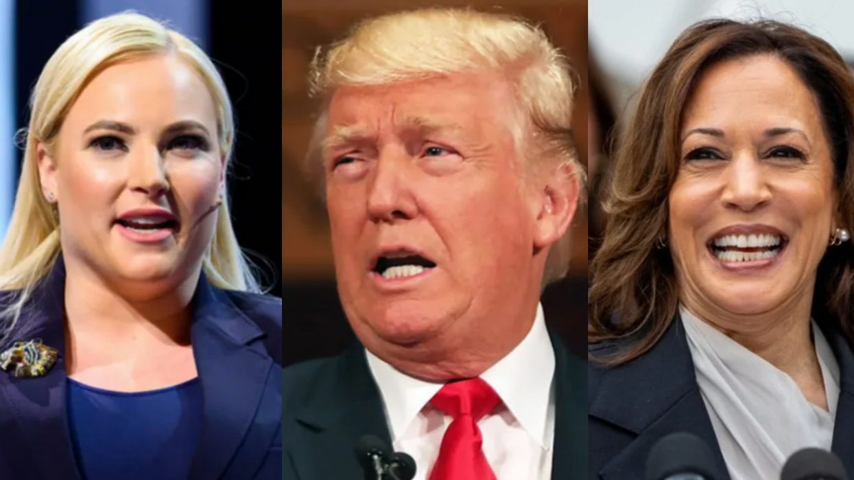 Meghan McCain; Donald Trump; Kamala Harris