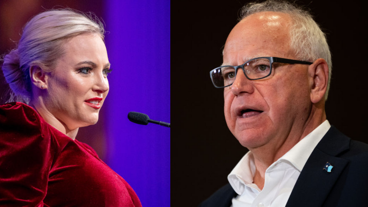 Meghan McCain; Tim Walz