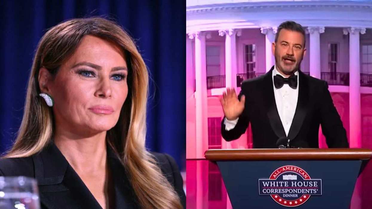 Melania Trump; Jimmy Kimmel