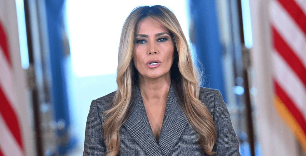 Melania Just Held A Bizarre Press Conference To Debunk 'False Smears' Related To Jeffrey Epstein—And Everyone Had The Same Response