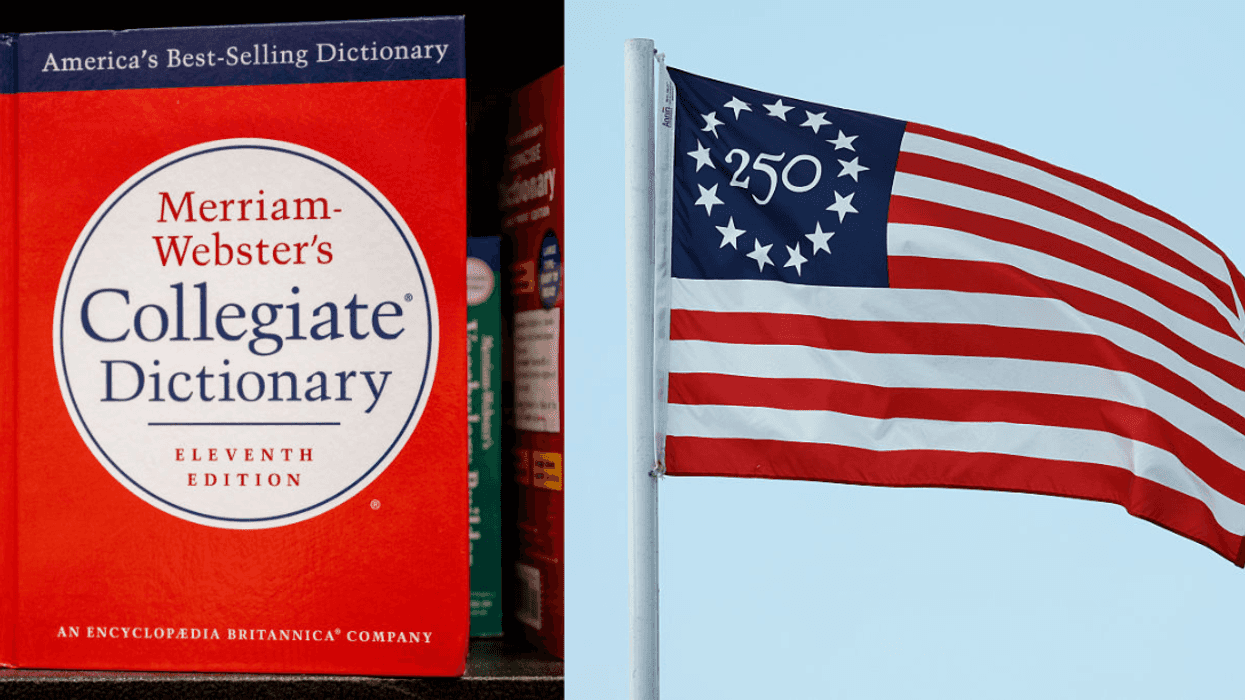 Merriam-Webster Dictionary; American Flag for 250th Anniversary