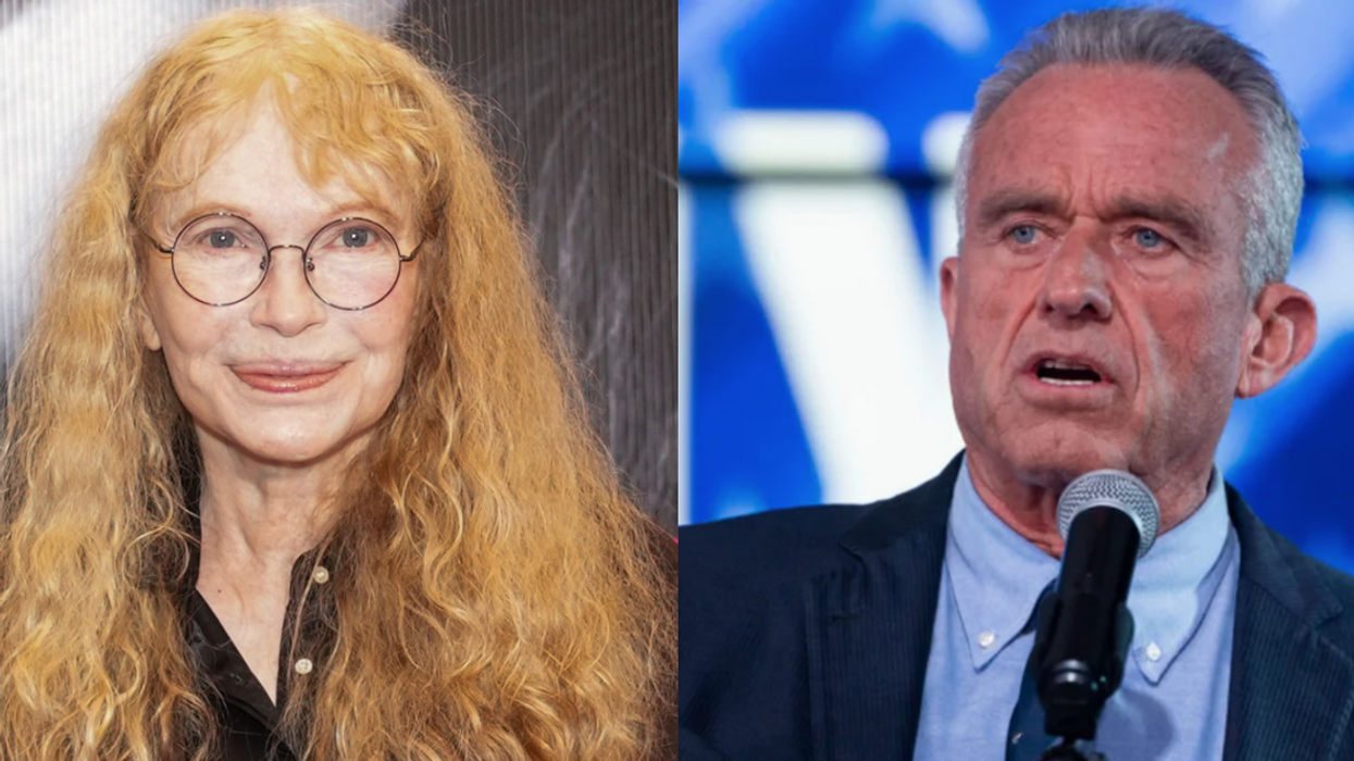 Mia Farrow; Robert F. Kennedy Jr.