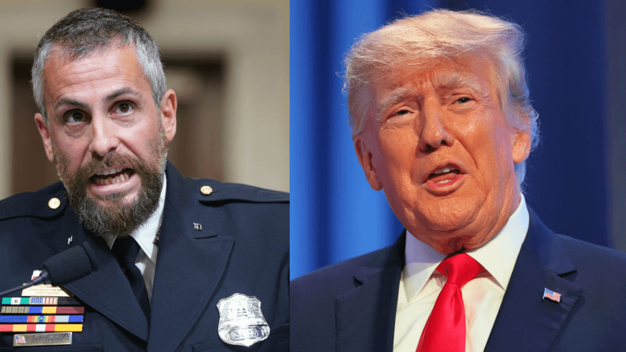 Michael Fanone; Donald Trump