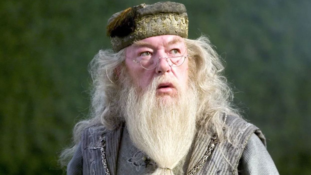 Michael Gambon as "Albus Dumbledore"
