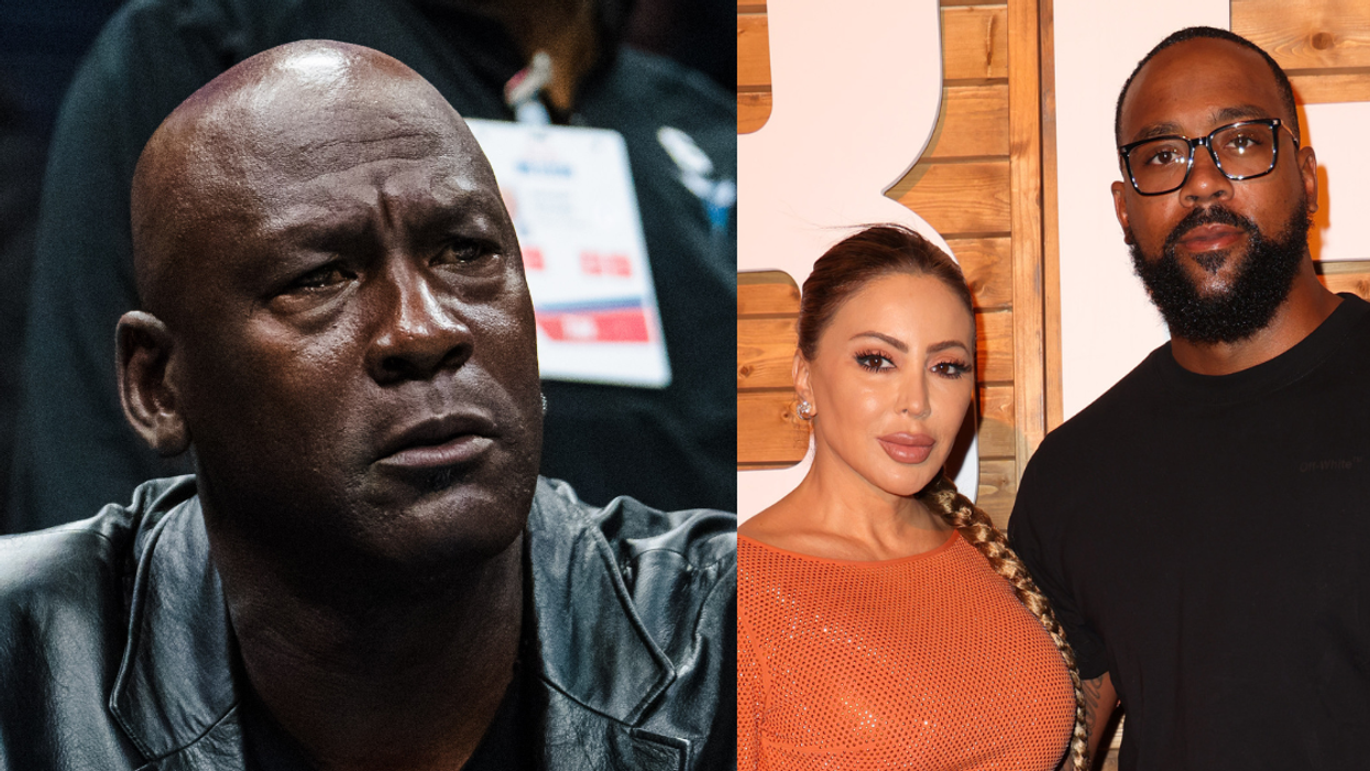Michael Jordan, Larsa Pippen, Marcus Jordan