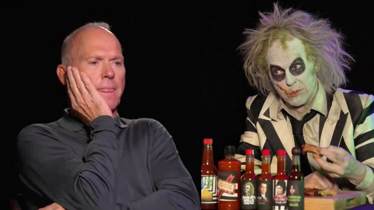 Michael Keaton; Keaton as "Beetlejuice"