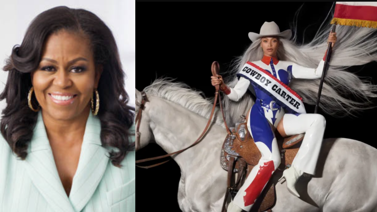 Michelle Obama; Cowboy Carter album cover