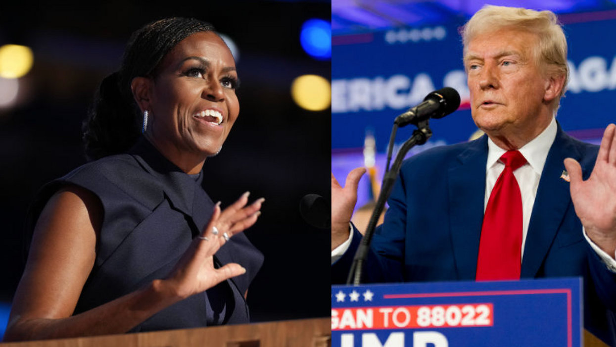 Michelle Obama; Donald Trump