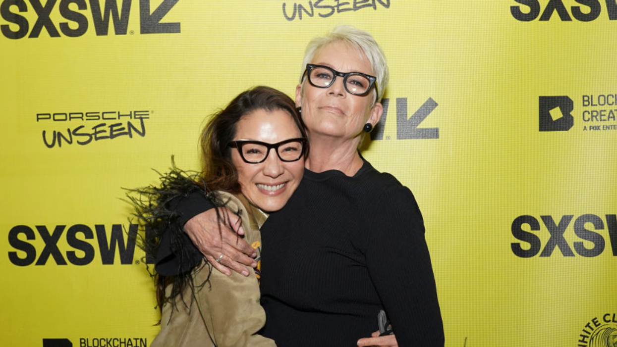 Michelle Yeoh and Jamie Lee Curtis