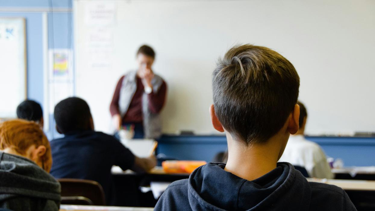 middle school classroom